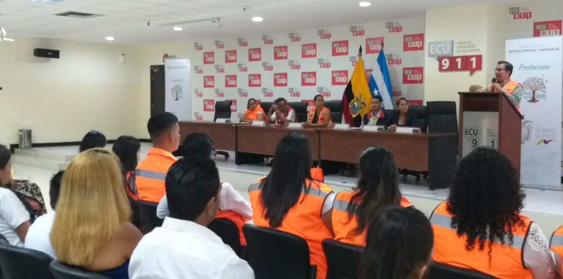 Nuevos brigadistas comunitarios se suman al fortalecimiento de gestión de riesgos en Guayaquil