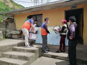 Entrega de asistencia humanitaria