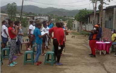 Se fortalecen conocimientos en gestión de riesgos en Monte Sinaí