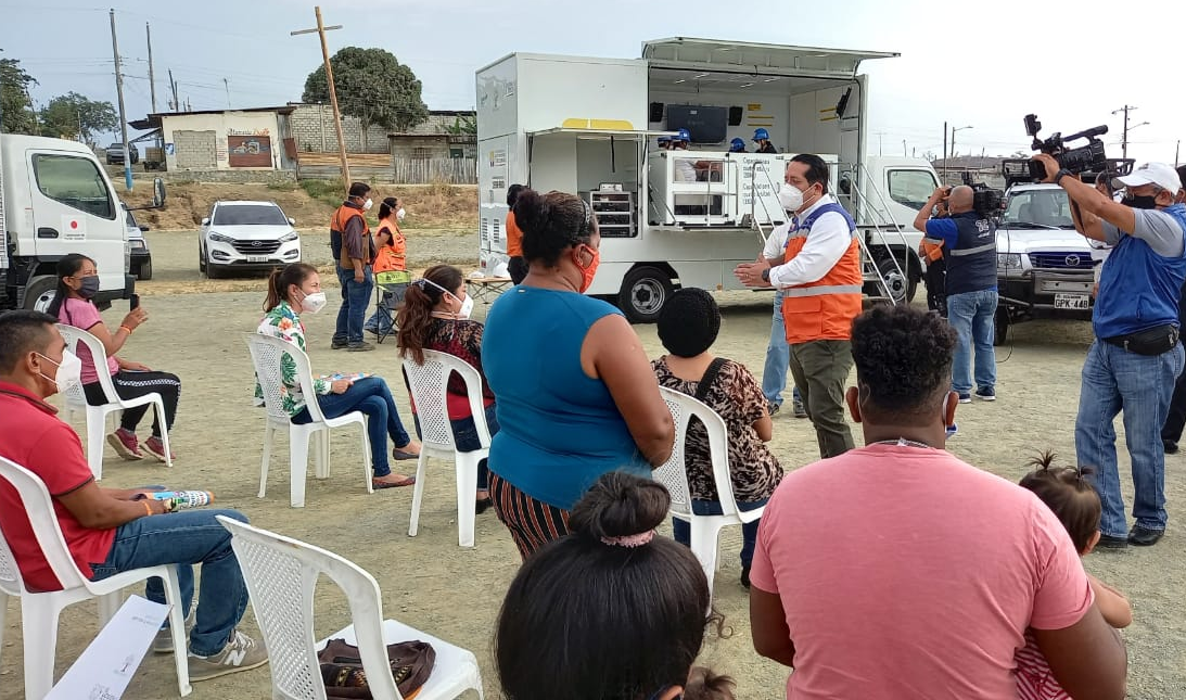 Fortalecemos medidas de autoprotección ante sismos en Monte Sinaí