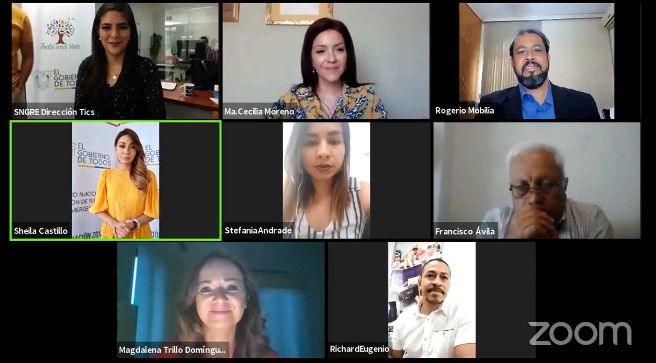 SNGRE realizó Webinar “El rol de los medios de comunicación en la gestión de riesgos”