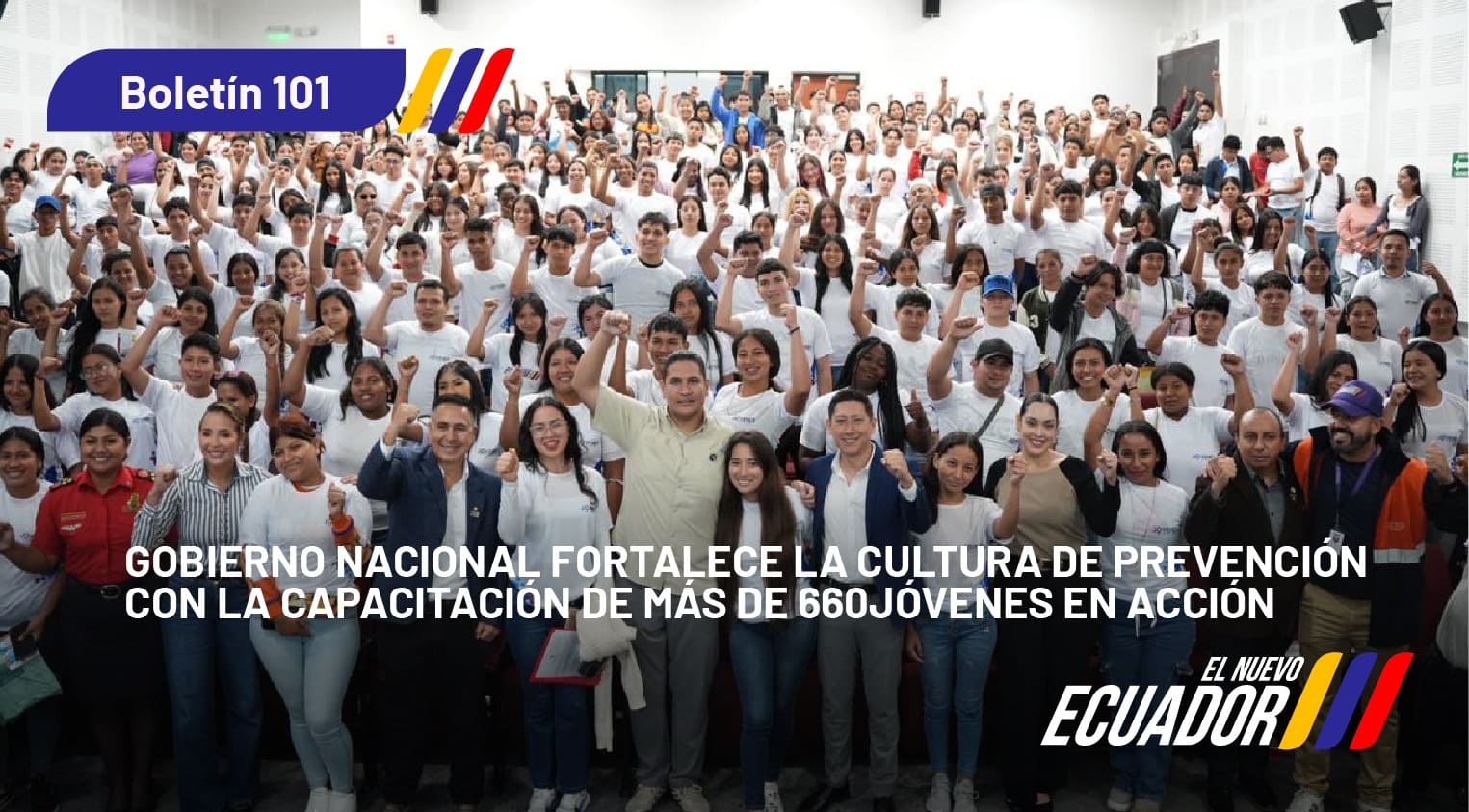 Gobierno Nacional fortalece la cultura de prevención con la capacitación de más de 660 Jóvenes en Acción